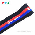 Custom Logo Jacquard Woven Soft Nylon Elastic